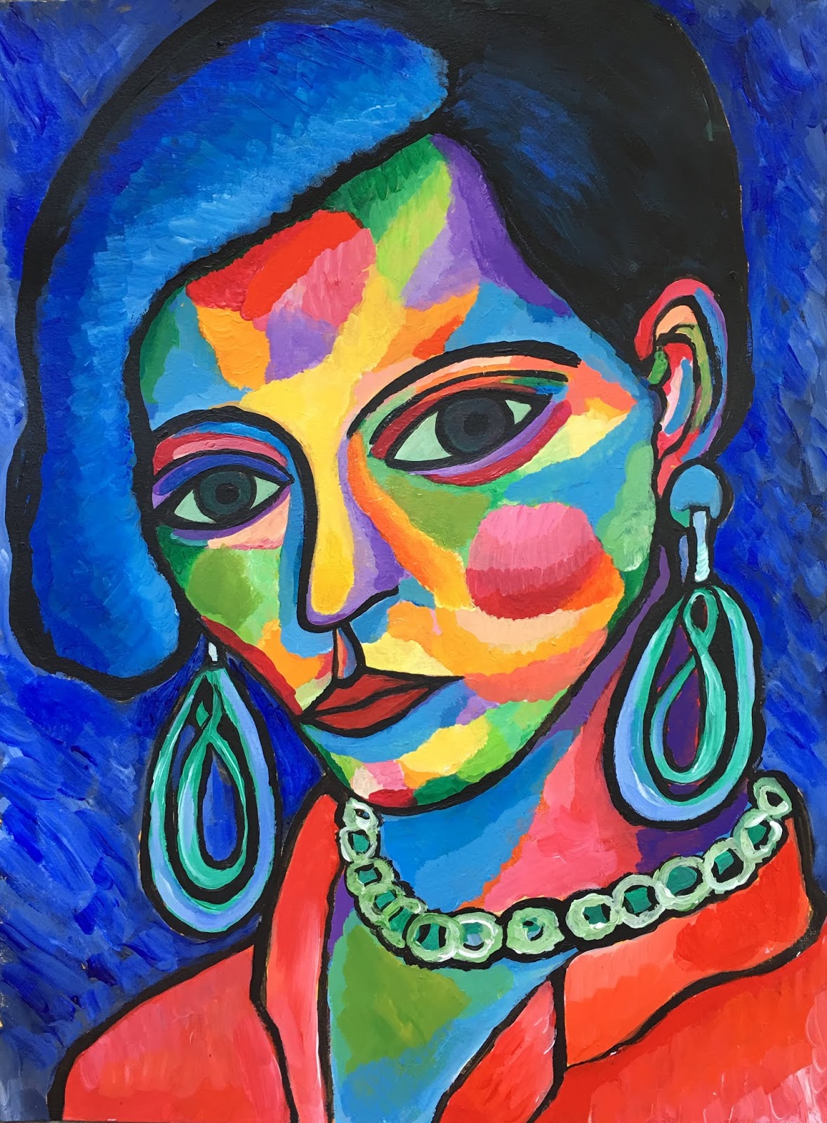 Art Room Britt: Alexej Jawlensky German Expressionism Portraits