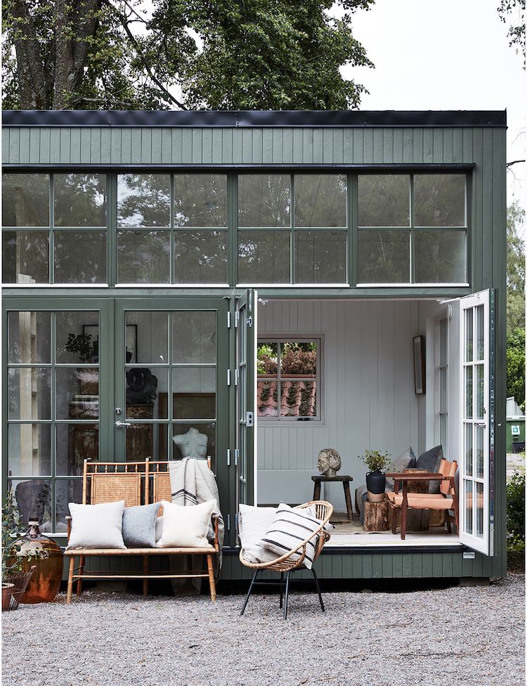 my scandinavian home: Small Space Inspiration From Swedish Attefall Houses