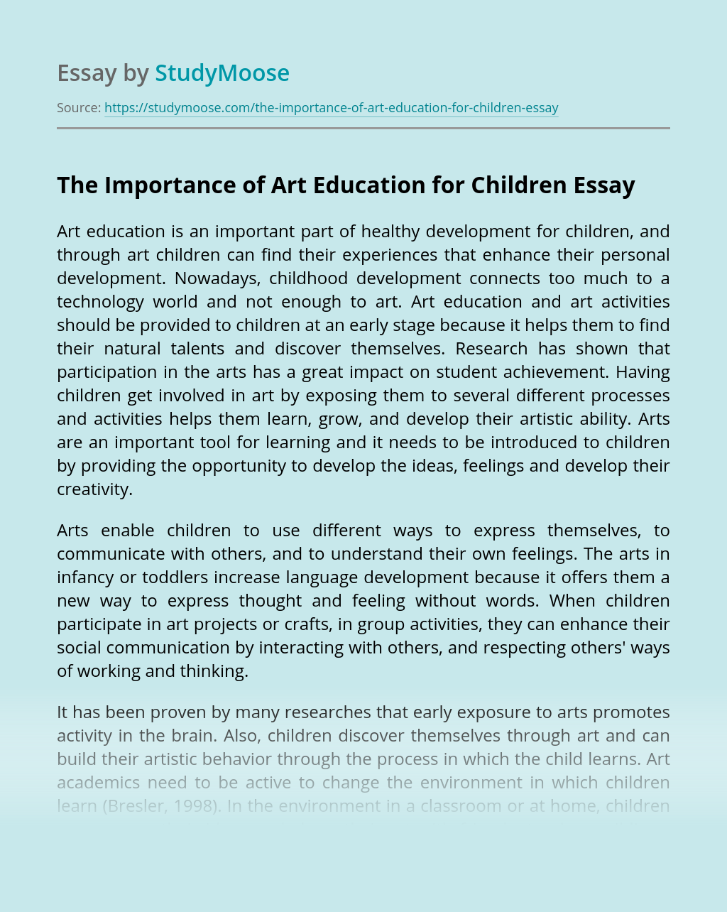 Essay On Importance Of Education In 100 Words