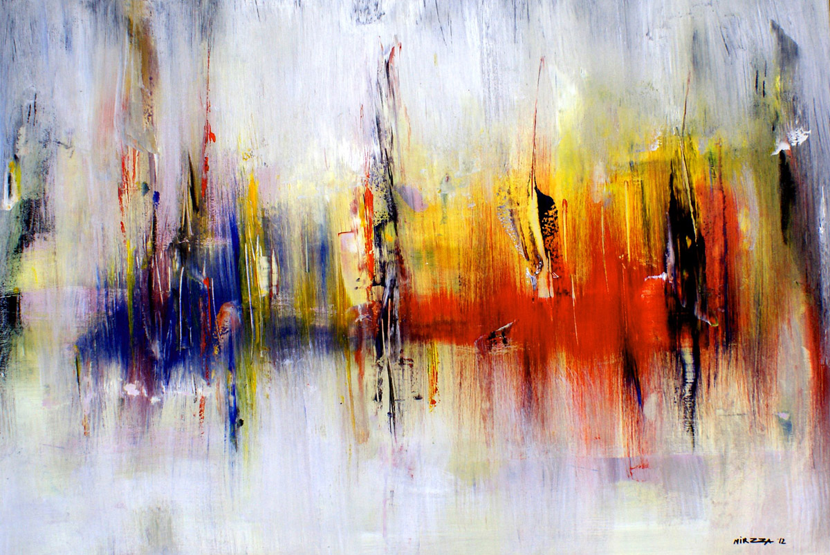 Famous Abstract Art Painting | Fog HD Wallpaper