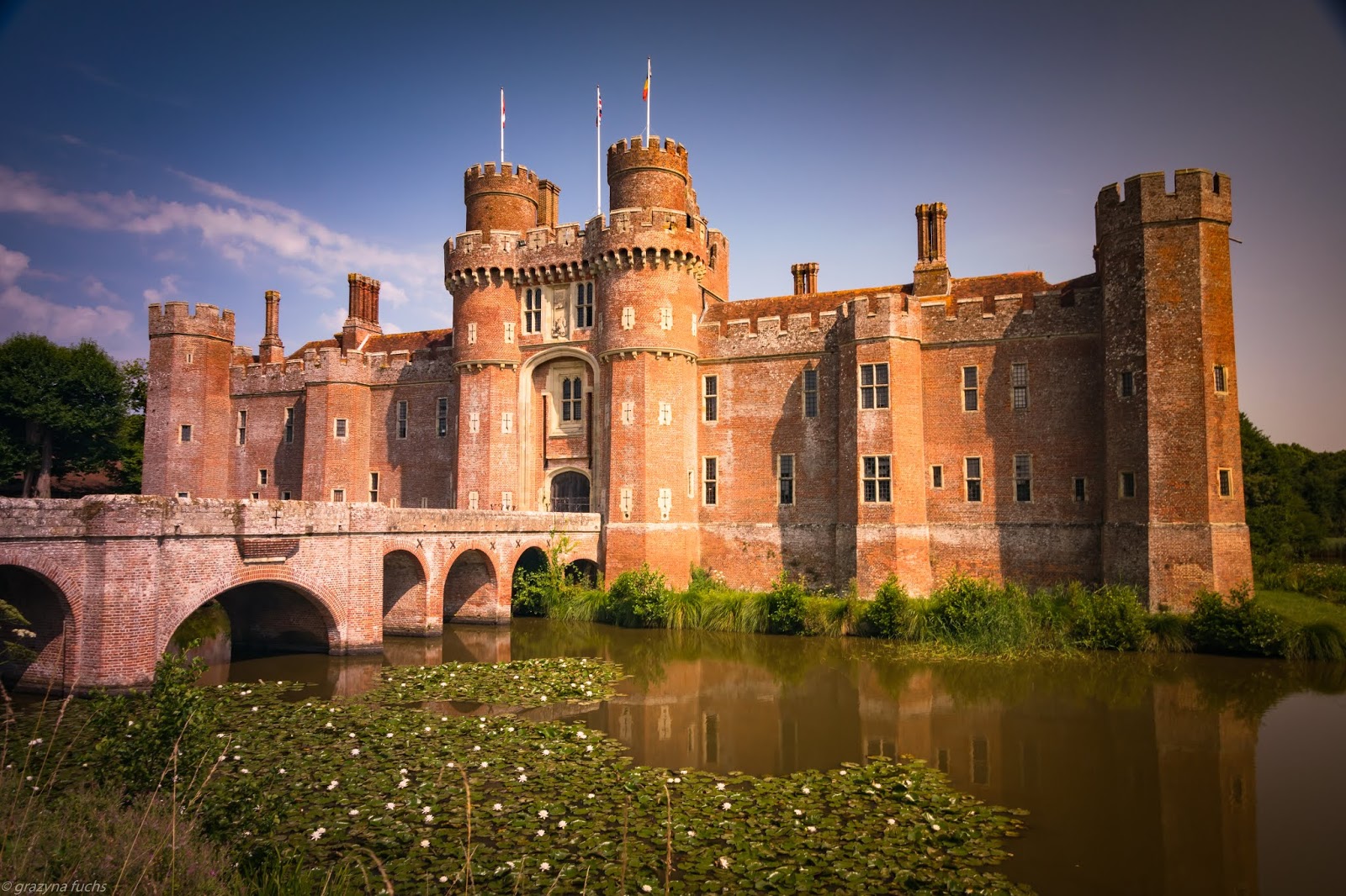 Enjoy Your Time With Beautiful Places: Herstmonceux Castle Gardens And Grounds