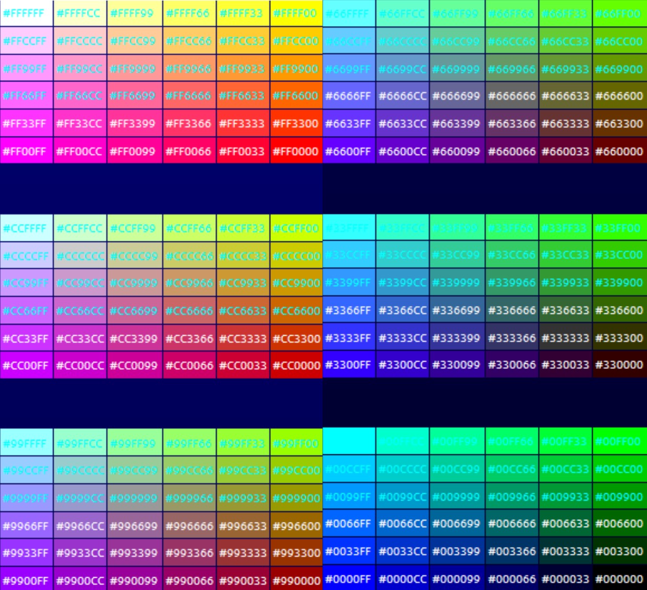 Kode Warna Html - Riset