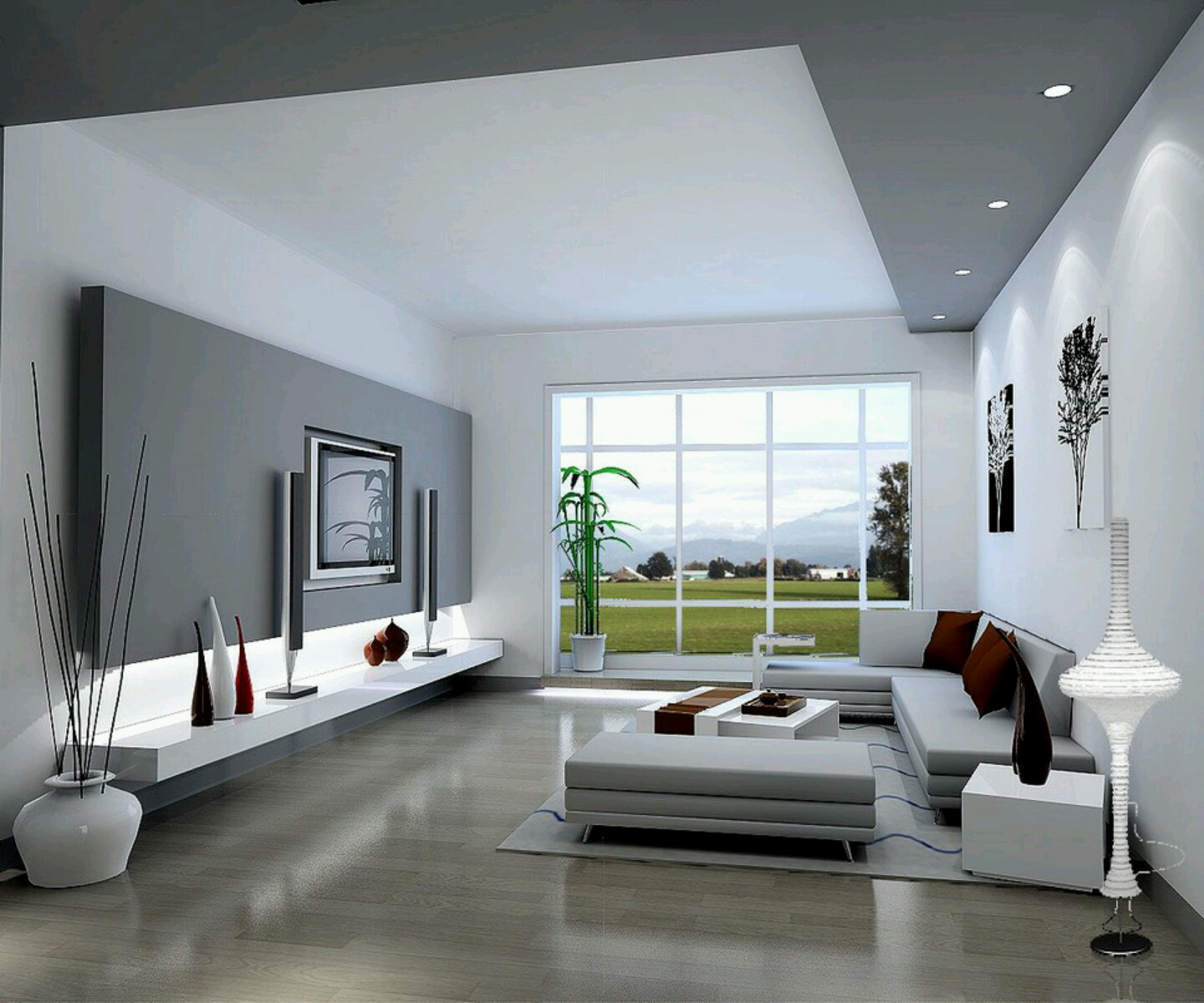 Modern living rooms interior designs ideas. | Modern Home Designs