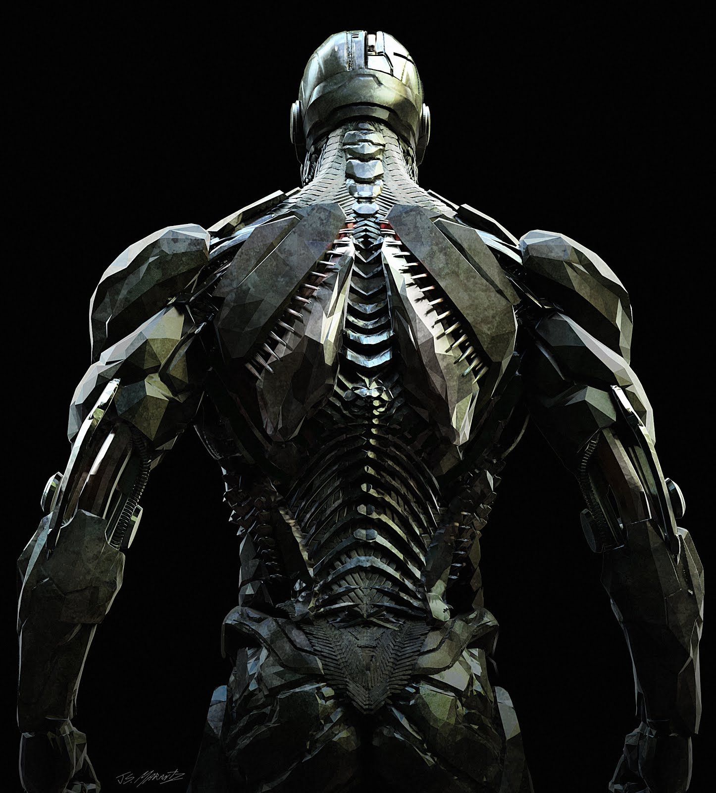 Justice League: Cyborg Concept Art