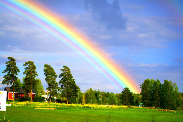 Beautiful Rainbow | Rainbow Pictures | Rainbow after rain | Beautiful Colours in rainbow | Real ...