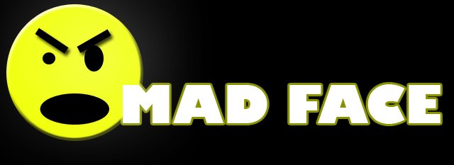 Mad Face: Mad Text