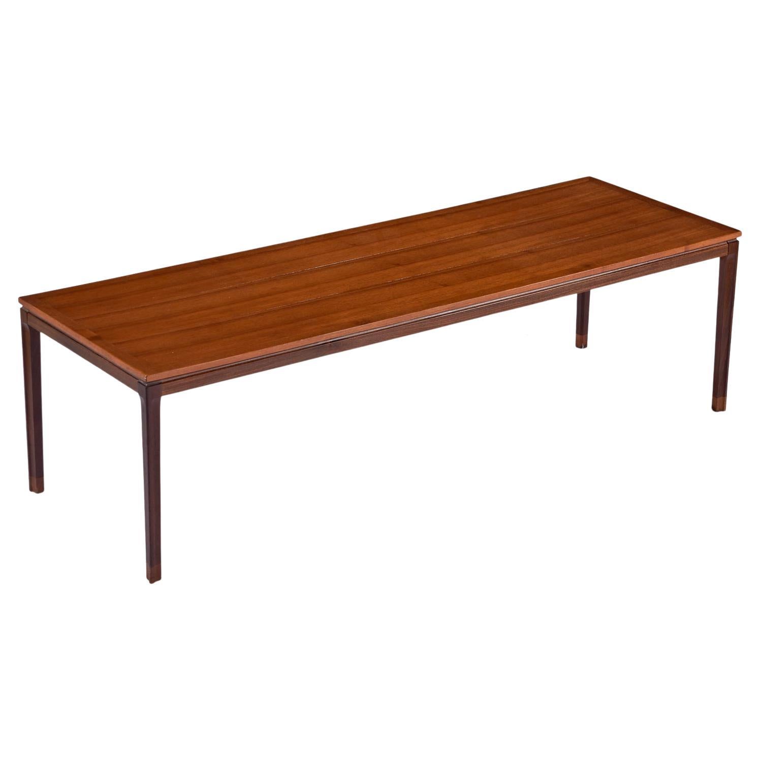 Swedish Mid-Century Modern Narrow Coffee Table at 1stDibs