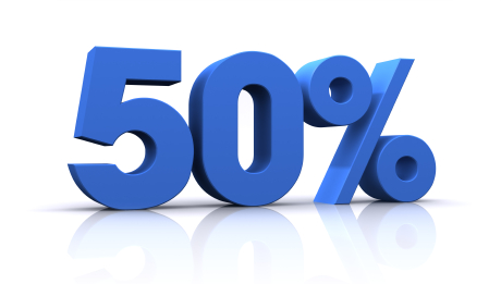 The 50% Solution to Weight Loss After 50 (and Before the Holidays!)