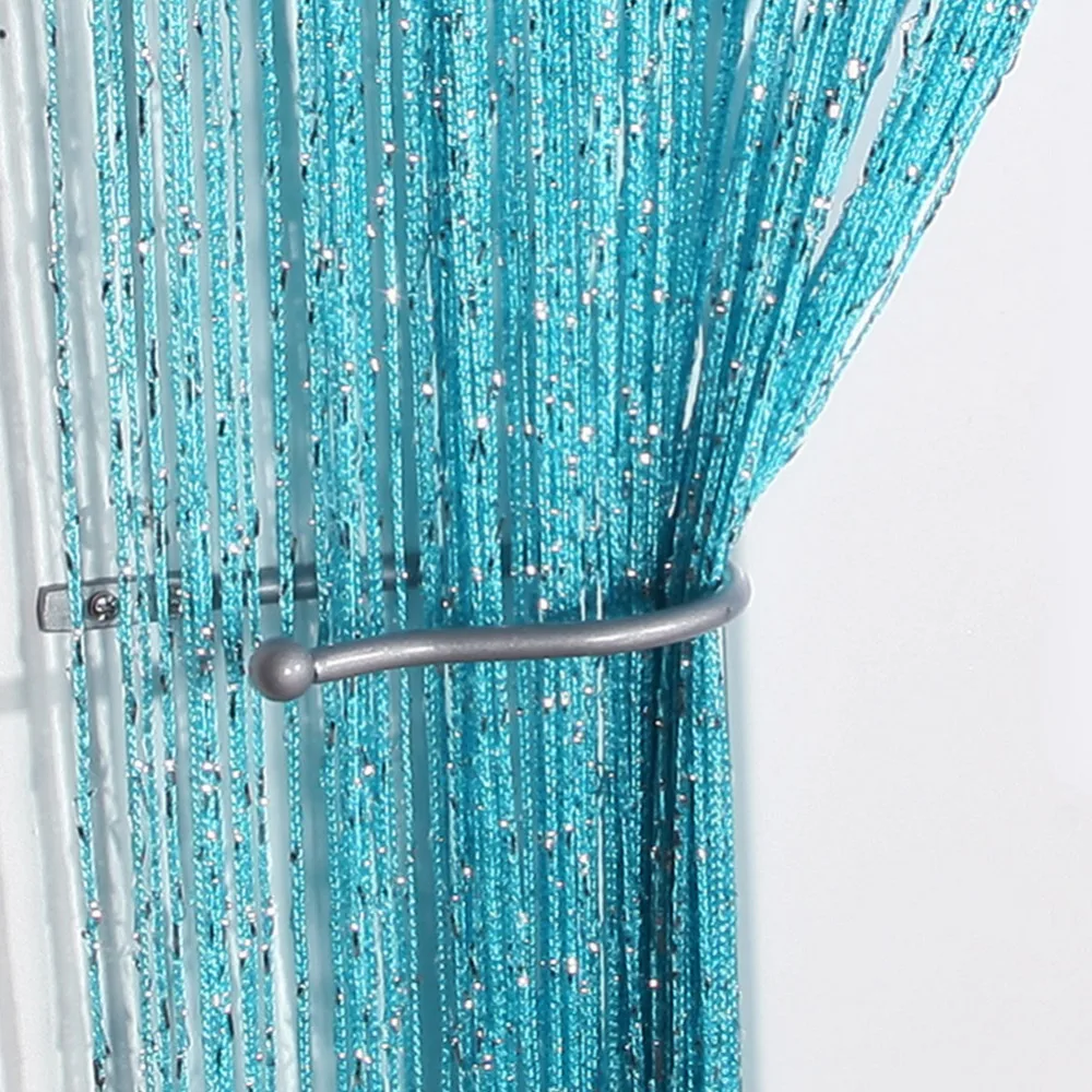 New Romantic Tassel String Curtain Window Door Divider Sheer Curtains Valance rod pocket ...