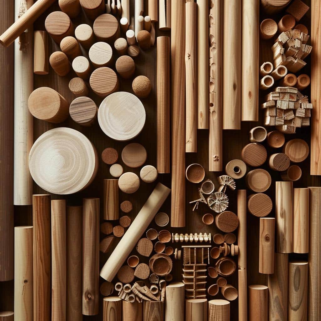 Captivating Wooden Wonders: Discover The Enchanting Potential Of Decorative Wooden Dowels.
