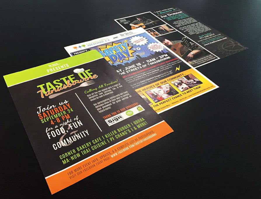 AnchorPointe Graphics - Flyers - Digital Color Or B&W