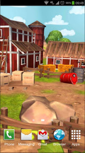 Android Giveaway Of The Day - Cartoon Farm 3D Live Wallpaper