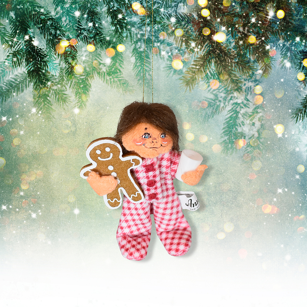 3in Milk And Cookies Kid - Annalee Dolls
