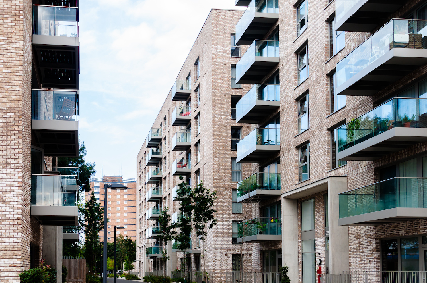 Modern Apartment Building