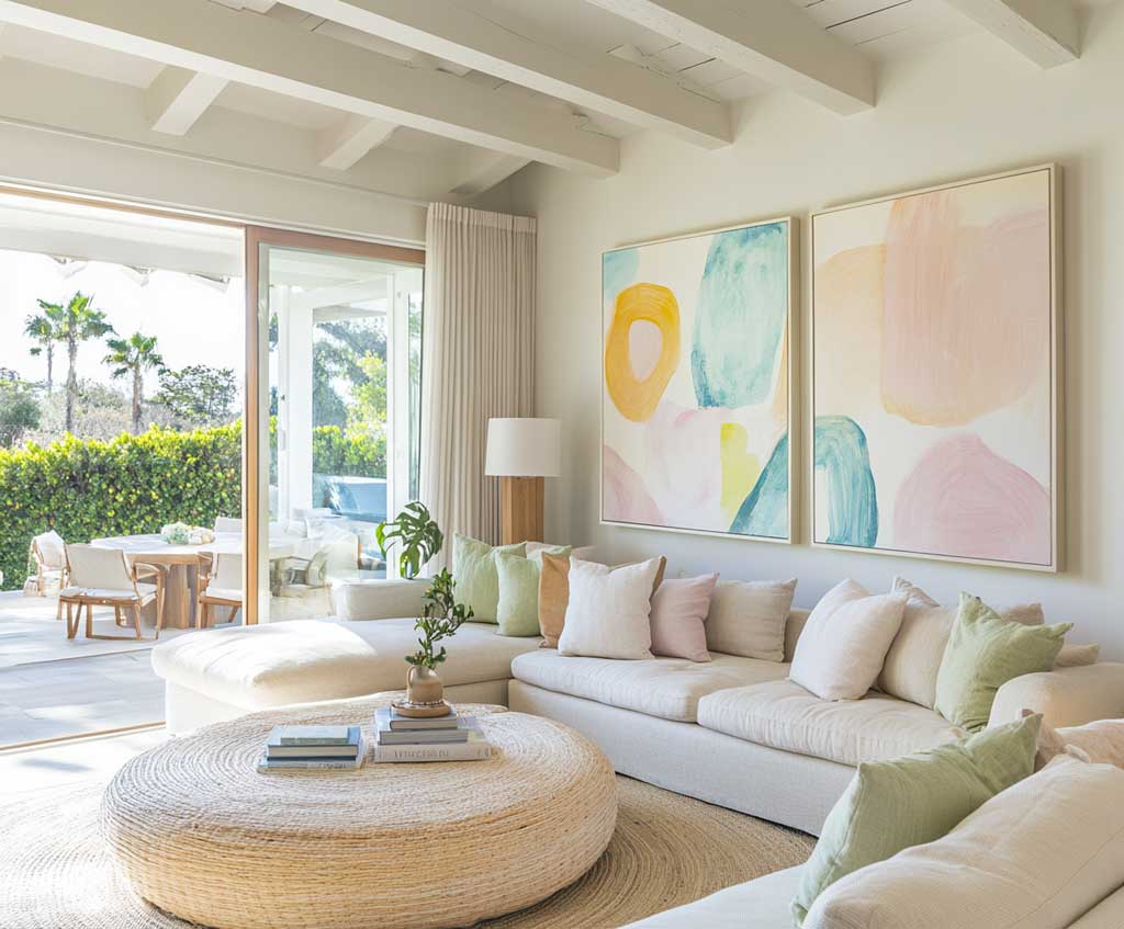 8+ Beach House Decor Ideas in Soft Pastels for a Relaxing Space • ArtFasad