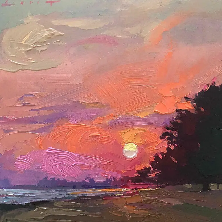 14 Easy Oil Painting Ideas For Beginners (Step-By-Step)