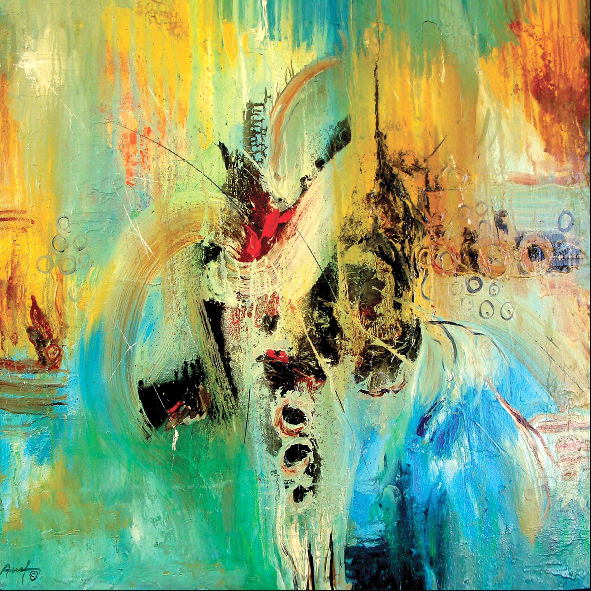 UNIQUE ABSTRACT ART By SADEGH AREF - ArtPeople.Net