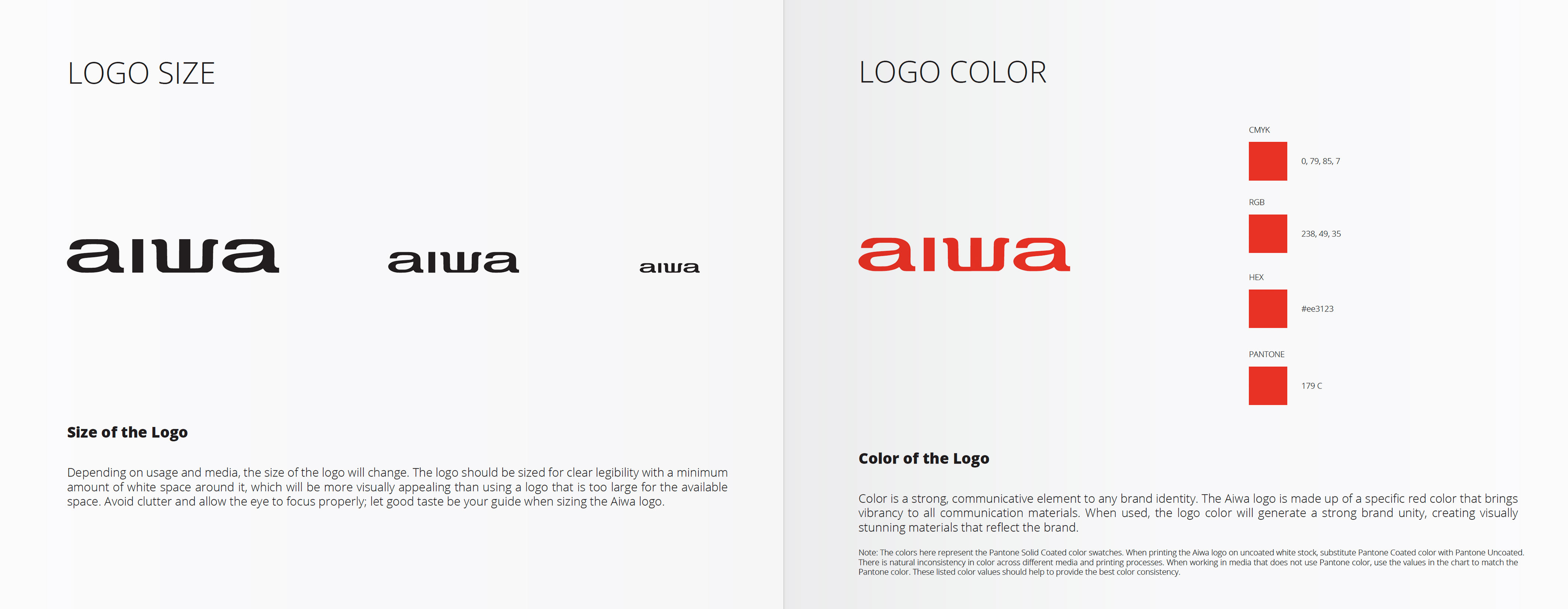 Aiwa - Brand Identity Portfolio By ArtVersion Creative Agency