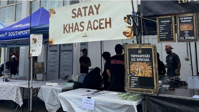 Pemuda Aceh Di Australia Perkenalkan Sate Matang, Donasi Untuk Pembangunan Masjid - Serambinews.com