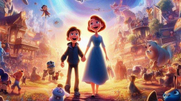 Gampang Banget Edit Foto 3D AI Disney Pixar Pakai Bing Image Creator, Bisa Di HP, Ini Caranya...