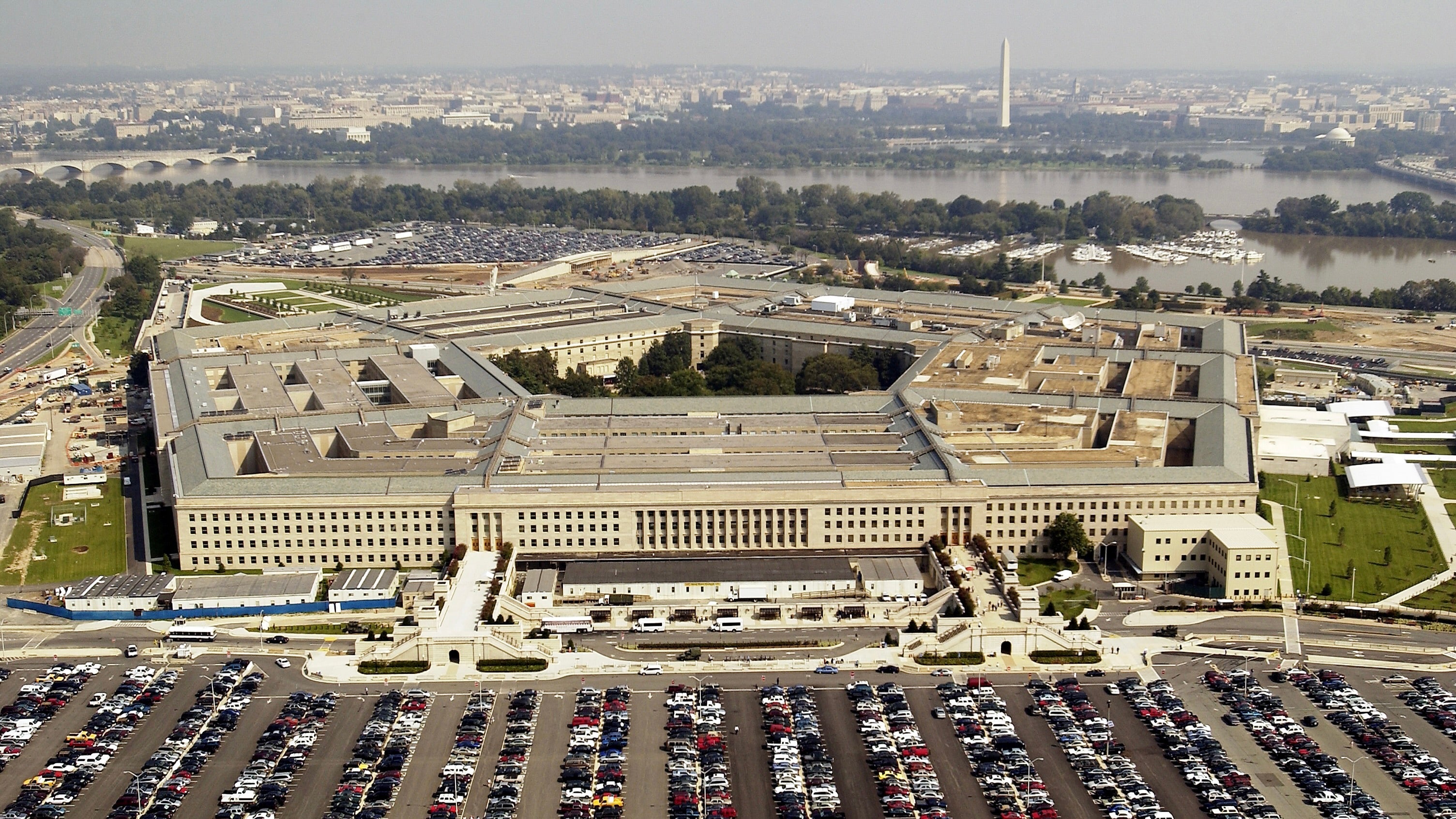 Pentagon ‑ Location, Building Timeline, 9/11