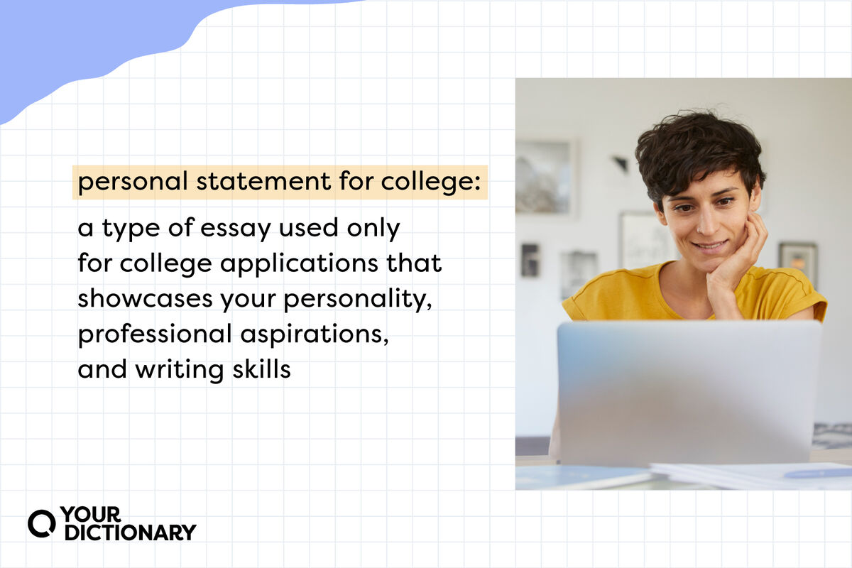 Writing A Strong Personal Statement For College: Tips And Ideas | YourDictionary