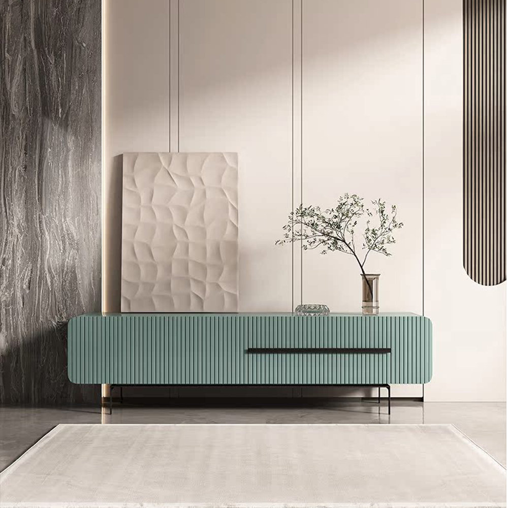 moonlight design Modern minimalist living room TV stand | Wayfair