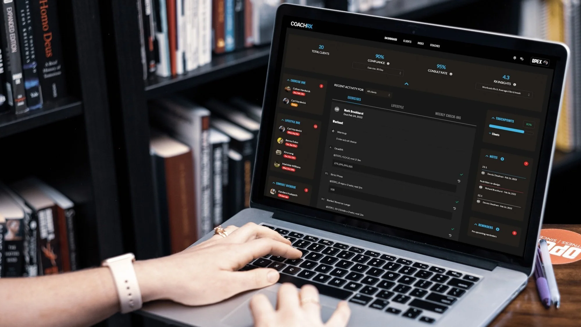 How CoachRx Makes Fitness Coaches Better At Business - Athletech News