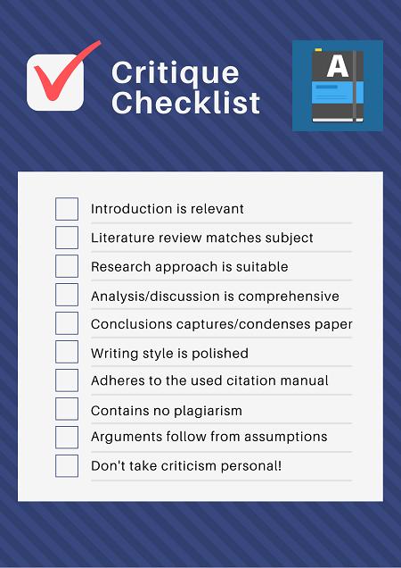 How To Critique A Research Article Or Prepare Yourself For Critique - Avidnote