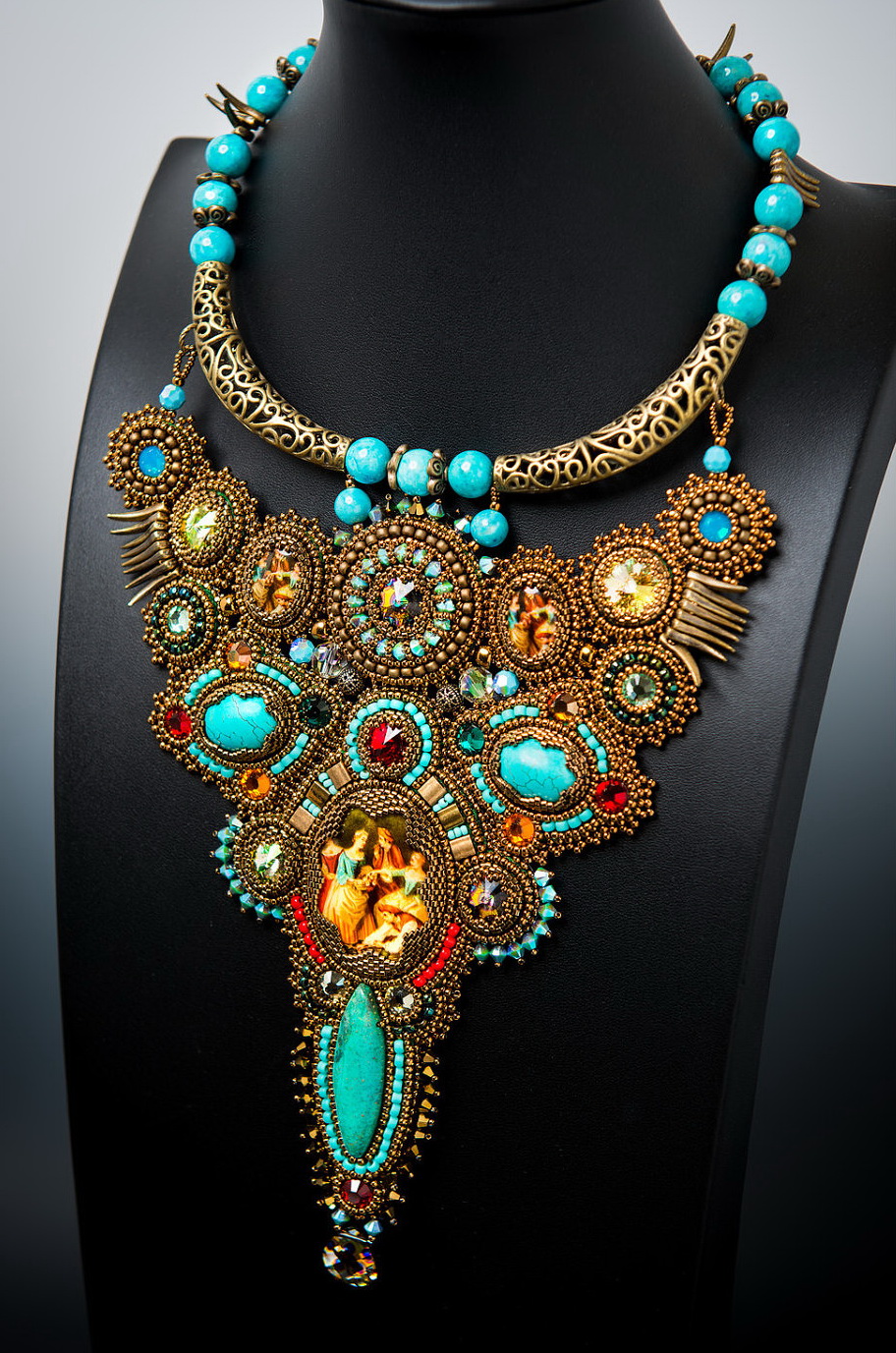 Beautiful Bead Embroidered Jewelry By Guzialia Reed| Beads Magic