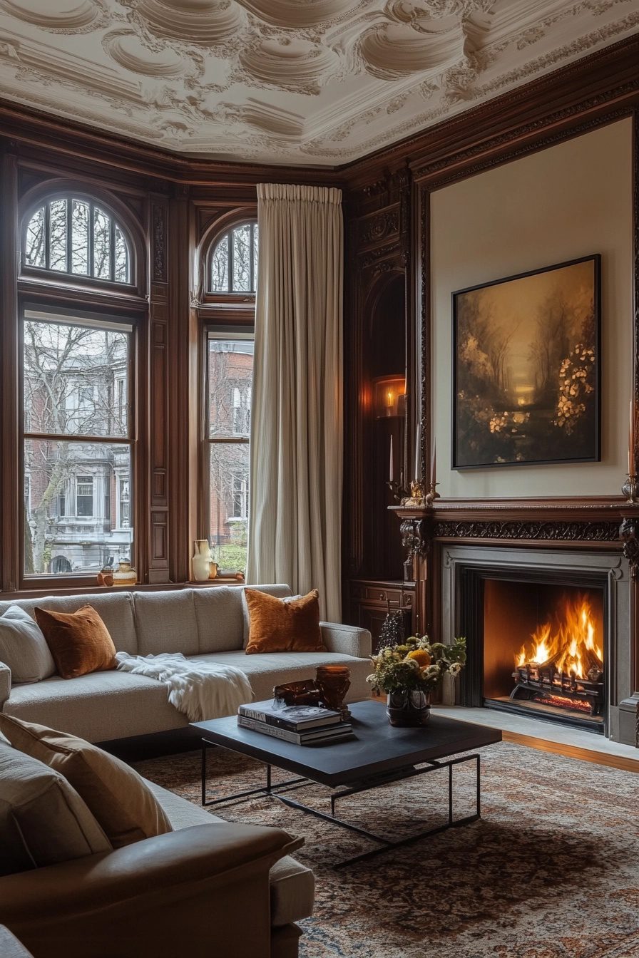 29 Vintage Modern Living Room Ideas for a Perfect Blend of Classic and Modern - My Elegant Home