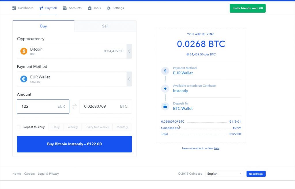 How To Create Coinbase Bitcoin Wallet? - Bizznerd