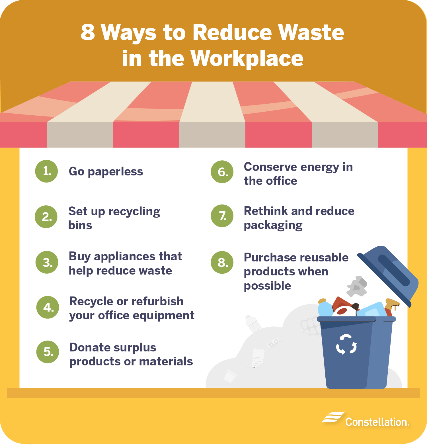 8 Ways To Reduce Waste At Your Business | Constellation