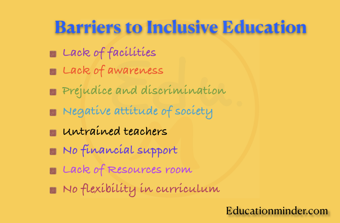 Barriers of inclusive education and How to overcome them?