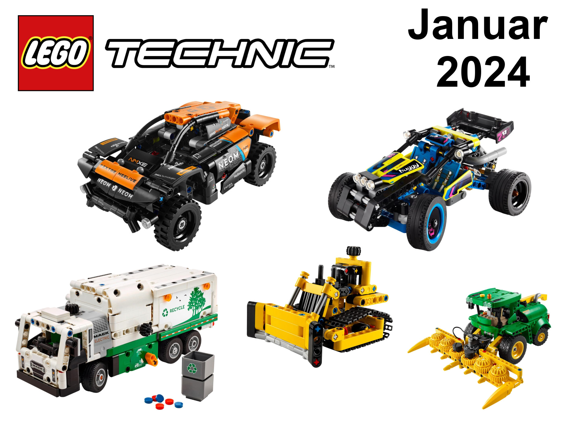LEGO Technic Neuheiten Januar 2024 - Brickzeit