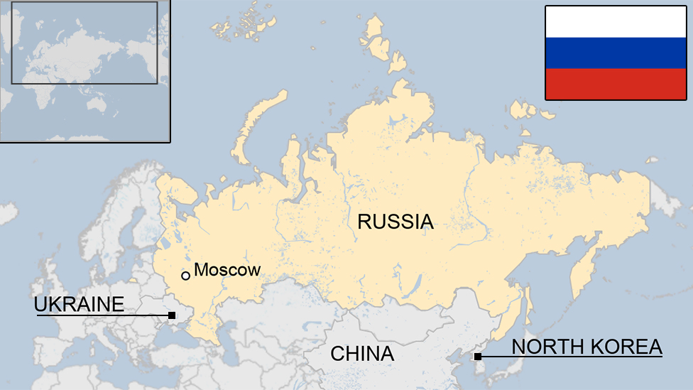 Political Map Of Russia And The Republics