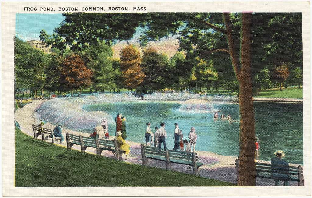 Frog Pond, Boston Common, Boston, Mass. [front] | File name:… | Flickr