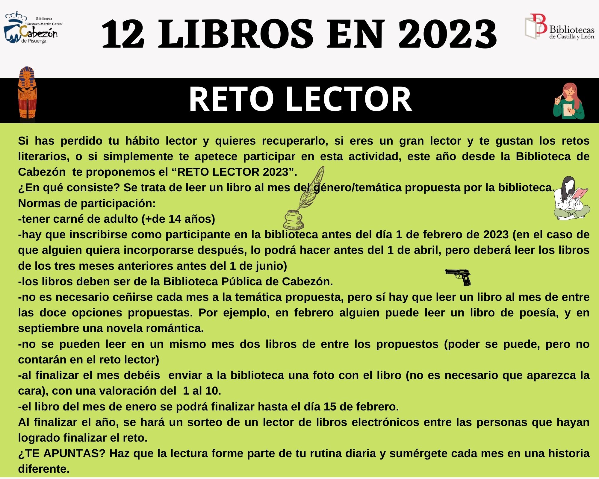 12 Libros En 2023. ¡Únete Al Reto Lector! – Cabezón De Pisuerga