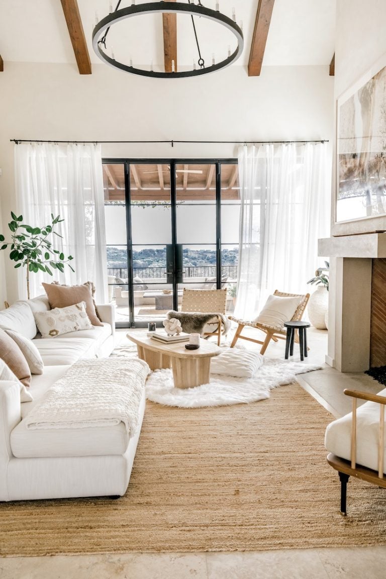 Neutral Living Room Ideas From Camille Styles&#39; Home - Camille Styles