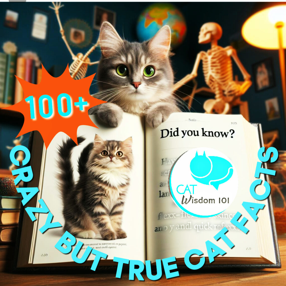 100+ Crazy But True Cat Facts | Cat Wisdom 101