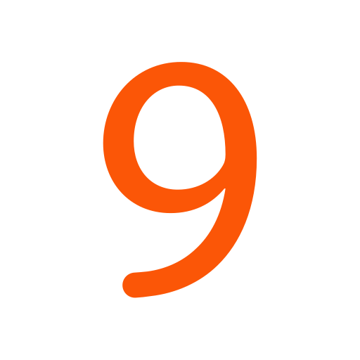 Number 9 Generic Flat icon