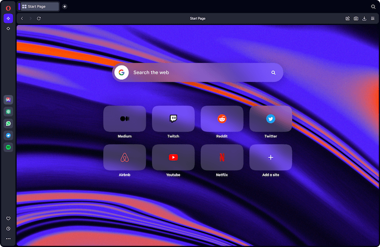 Opera One| Browsing Reinvented| Opera