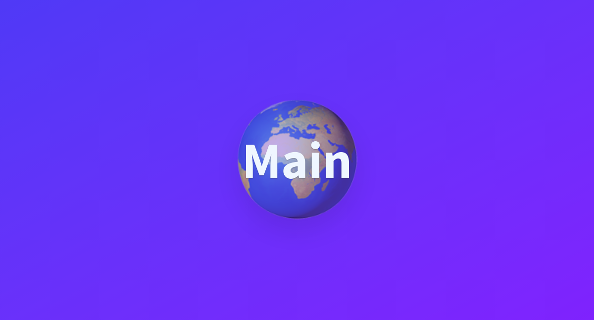 Main - A Hugging Face Space By Folioprojects