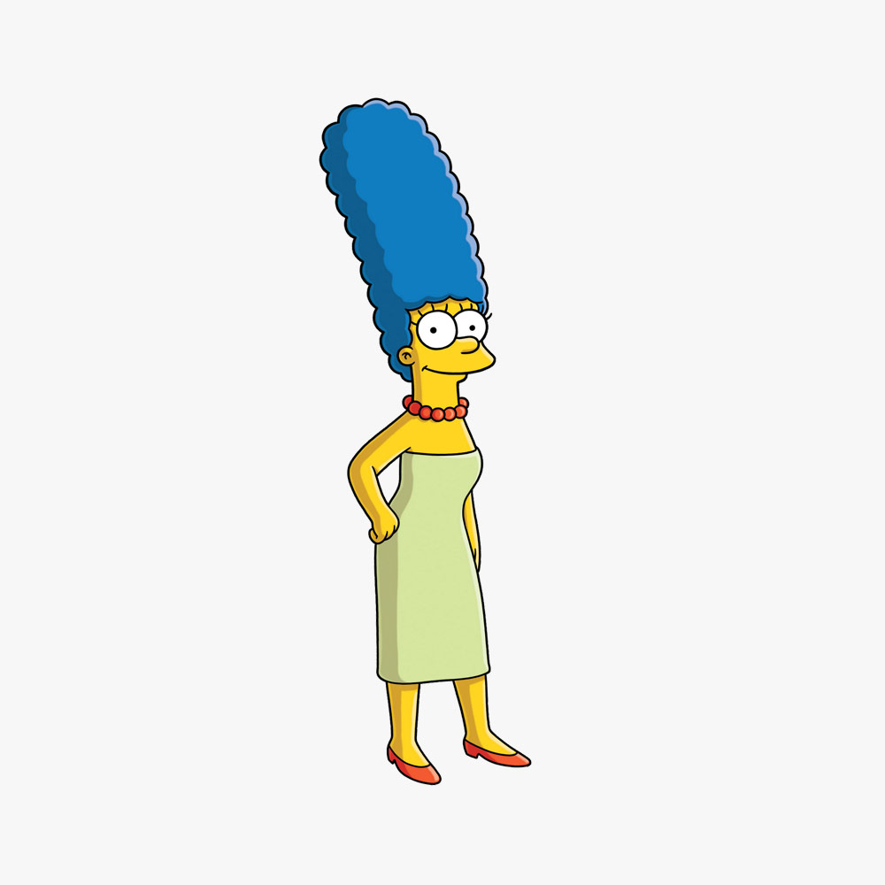 Marge Simpson 3D Model - 3DModels.org