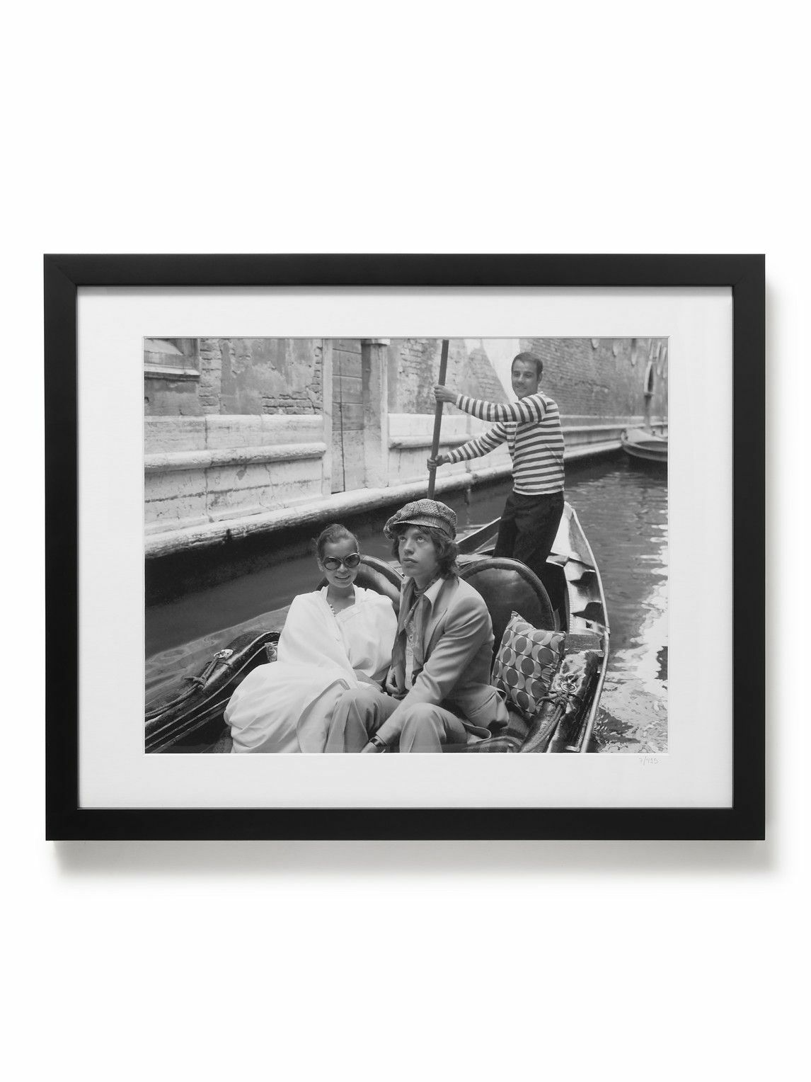 Sonic Editions - Framed 1971 The Jaggers On Honeymoon Print, 16&quot; X 20&quot; Sonic Editions