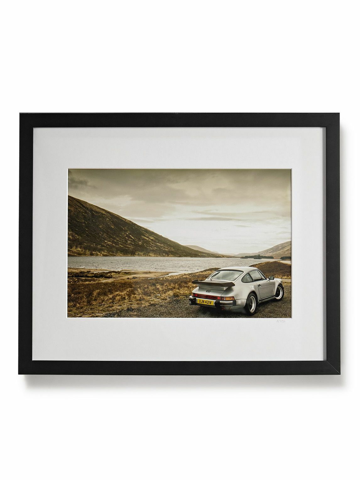 Sonic Editions - Framed 2017 911 Turbo, Scotland Print, 16&quot; X 20&quot; Sonic Editions