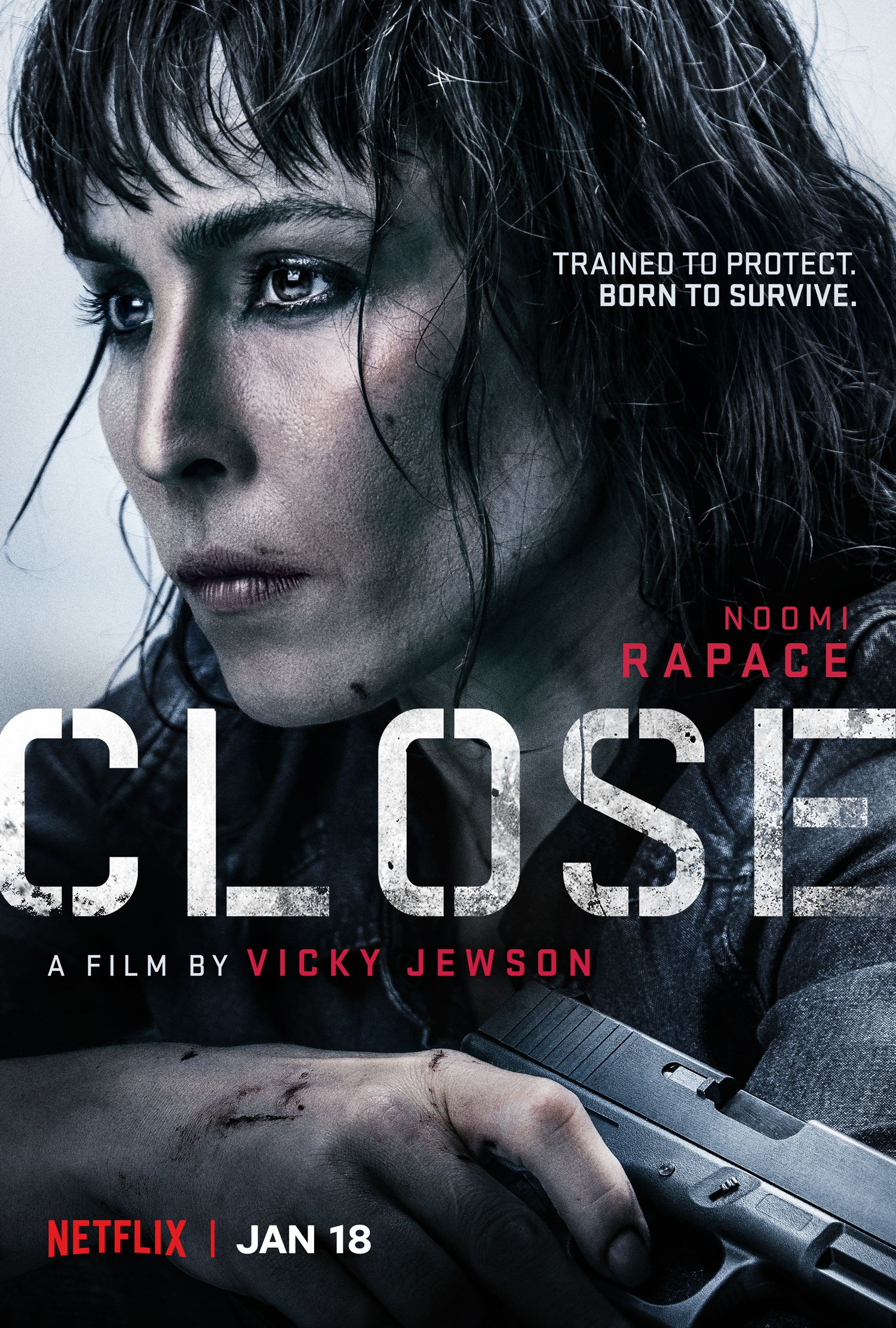 Netflix&#39;s Close Trailer Features Noomi Rapace as a Tough Bodyguard | Collider