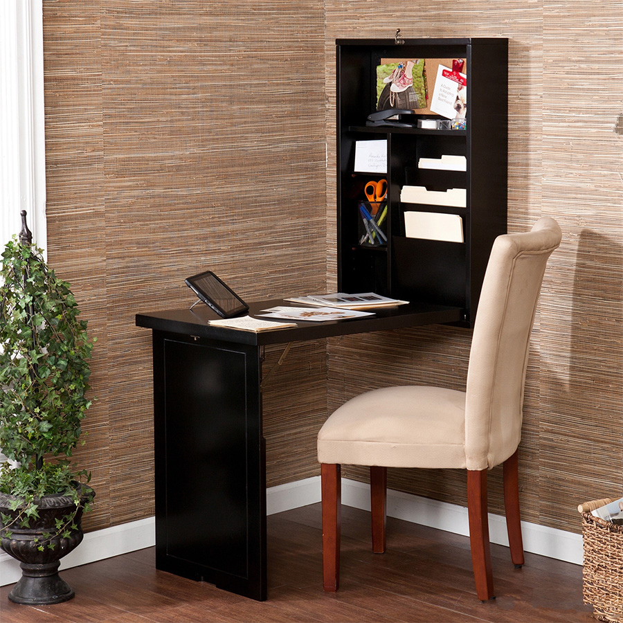 8 Wall-Mounted Desks That Save Room in Small Spaces