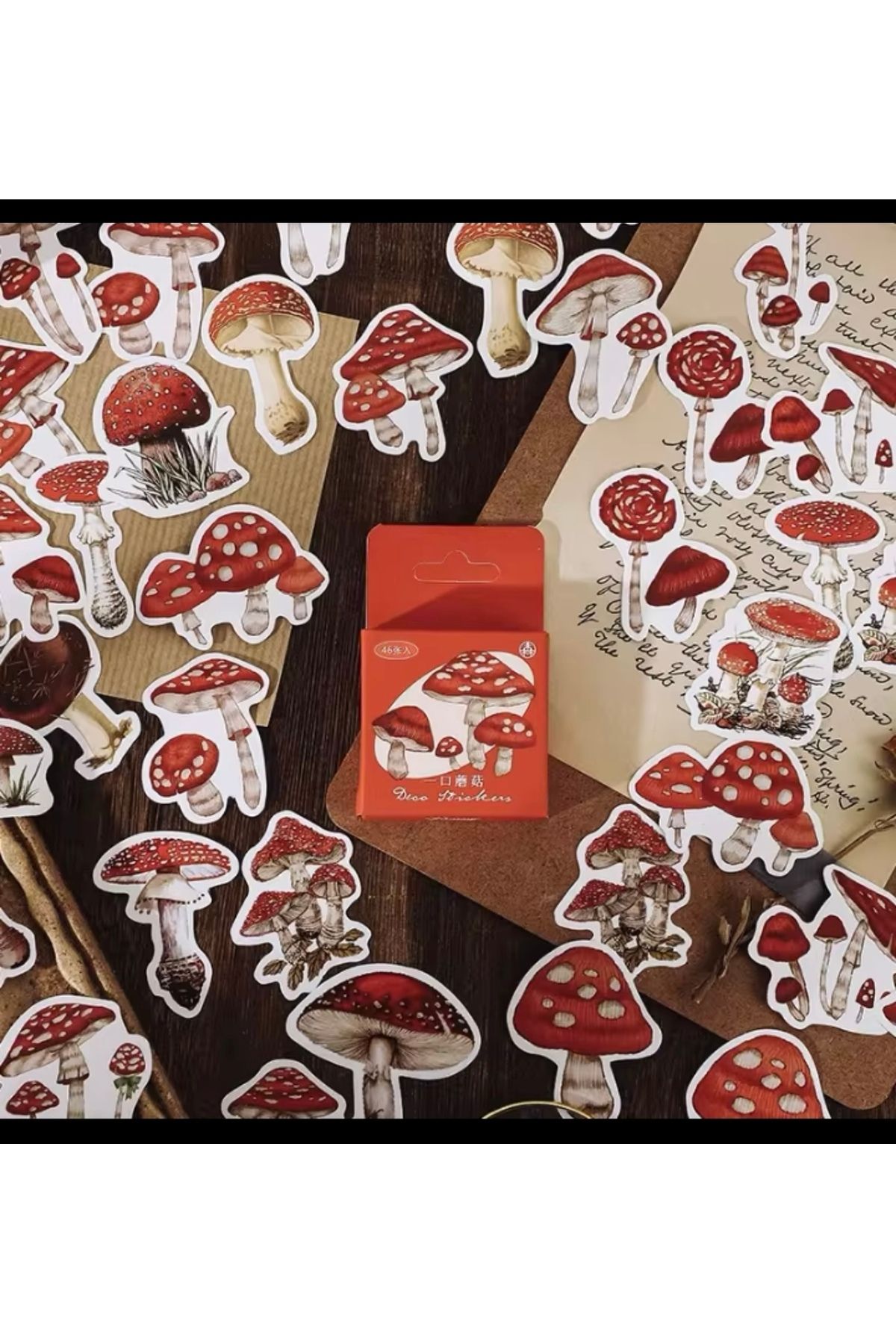 Padme Studio Stciker Mantar Temalı Sticker - Fiyatı, Yorumları