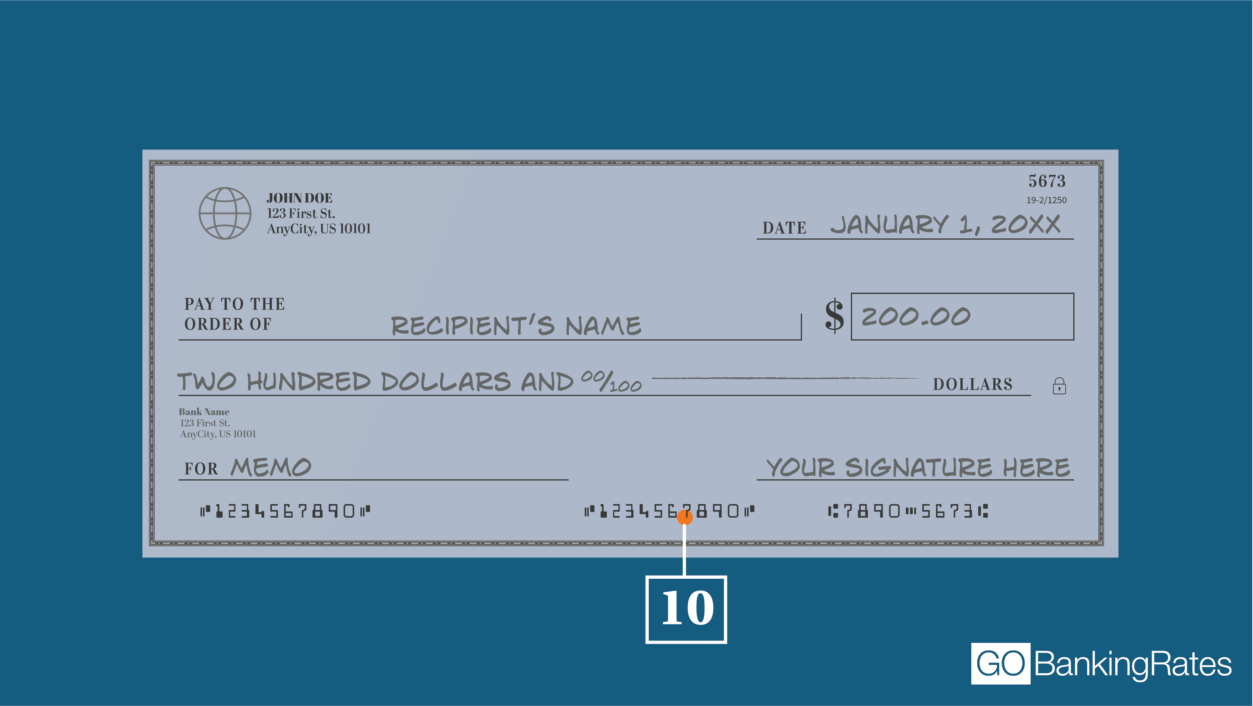 Find The Account & Routing Number On A Check| GOBankingRates
